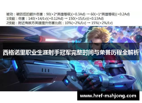 西格诺里职业生涯射手冠军完整时间与荣誉历程全解析 西格诺里职业生涯射手冠军完整时间与荣誉历程全解析